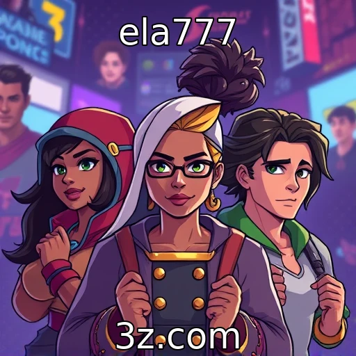 ela777 : Análise da diversidade de personagens em jogos modernos